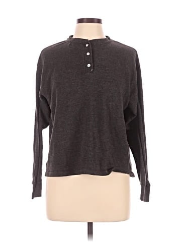 DONNI Long Sleeve Henley (view 1)