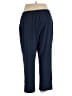 Liz & Me Solid Blue Active Pants Size 1X - photo 2