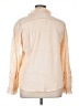 Faherty 100% Organic Cotton Ivory Long Sleeve Blouse Size XL - photo 2