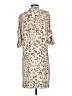 BCBGMAXAZRIA 100% Polyester Animal Print Tan Casual Dress Size S - photo 2
