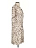 BCBGMAXAZRIA 100% Polyester Animal Print Tan Casual Dress Size S - photo 4