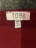 TOBI Solid Burgundy Cocktail Dress Size S - photo 6