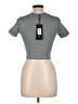 Bo+Tee Gray Short Sleeve Top Size L - photo 2