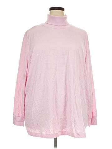 Woman Within Long Sleeve Turtleneck (view 1)
