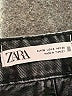 Zara 100% Cotton Black Jeans Size 4 - photo 7