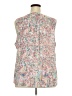 Zac & Rachel Ivory Sleeveless Blouse Size 3X - photo 2