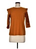 Trafaluc by Zara Orange 3/4 Sleeve Top Size M - photo 1