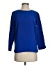 Lands' End 100% Polyester Blue 3/4 Sleeve Top Size 4 - photo 1