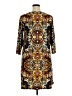 Haani Paisley Brown Casual Dress Size 1X - photo 2
