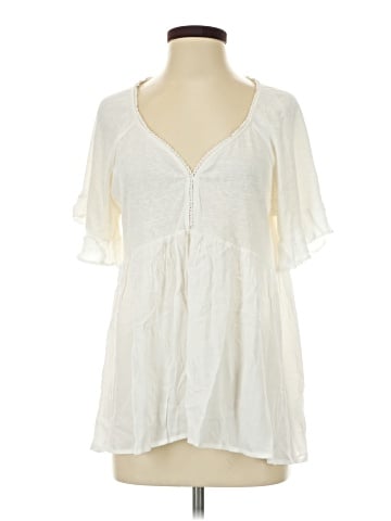 Umgee Short Sleeve Blouse (view 1)