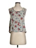 Kirra 100% Polyester Gray Sleeveless Blouse Size XS - photo 1