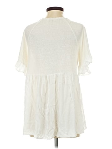 Umgee Short Sleeve Blouse (view 2)