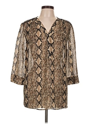 Mix & CO 3/4 Sleeve Blouse (view 1)