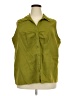 Apt. 9 Green Sleeveless Button-Down Shirt Size 3X - photo 1