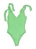 showpo Green Bodysuit Size 4 - photo 1