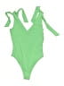 showpo Green Bodysuit Size 4 - photo 2