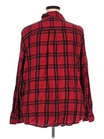 St. John's Bay Long Sleeve Button-Down Shirt (view 2)