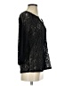 Laundry by Shelli Segal Black 3/4 Sleeve Blouse Size S - photo 4