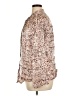 Ruby Rd. Animal Print Brown Long Sleeve Blouse Size 16 - photo 5