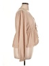 Francesca's Tan Long Sleeve Blouse Size XL - photo 4
