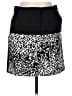 Tibi Animal Print Black Casual Skirt Size 6 - photo 1