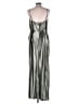 DB Studio Metallic Silver Cocktail Dress Size 14 - photo 2