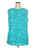 Susan Graver Teal Sleeveless Blouse Size 2X (petite) - photo 2