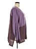 White Birch Color Block Purple Pullover Sweater Size 3X - photo 4