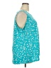 Susan Graver Teal Sleeveless Blouse Size 2X (petite) - photo 4