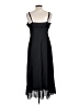 Vera Wang 100% Polyester Solid Black Cocktail Dress Size L - photo 2