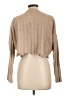 Le Lis Metallic Tan Pullover Sweater Size L - photo 2