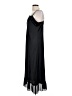 Vera Wang 100% Polyester Solid Black Cocktail Dress Size L - photo 5