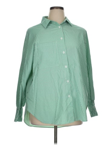Unbranded Long Sleeve Button-Down Shirt (view 1)