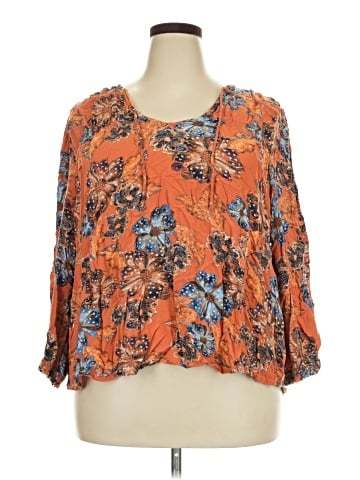 Old Navy 3/4 Sleeve Blouse (view 1)