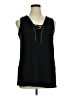Unbranded Black Sleeveless Blouse Size XL - photo 1