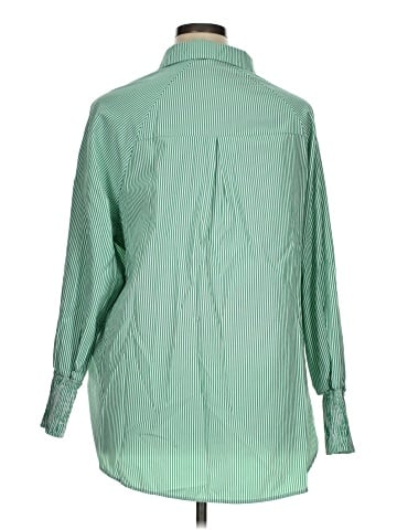 Unbranded Long Sleeve Button-Down Shirt (view 2)