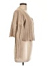 Le Lis Metallic Tan Pullover Sweater Size L - photo 4