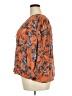 Old Navy 100% Rayon Orange 3/4 Sleeve Blouse Size 3X - photo 5