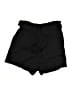 H&M 100% Lyocell Solid Black Shorts Size 6 - photo 1
