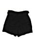 H&M 100% Lyocell Solid Black Shorts Size 6 - photo 2
