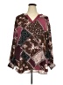 Maurices 100% Polyester Brown Long Sleeve Blouse Size 3X - photo 1