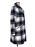 MELLODAY Plaid Blue Coat Size L - photo 4