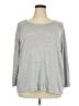 Nue Options Gray Pullover Sweater Size 3X - photo 1