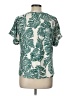 Assorted Brands Tropical Green Short Sleeve Blouse Size L - photo 2