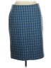 Talbots Houndstooth Blue Formal Skirt Size 14 - photo 1