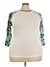 Lularoe Ivory Silver 3/4 Sleeve T-Shirt Size 22 - 24 - photo 1