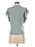 Shein Gray Short Sleeve Top Size 4 - photo 2