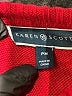 Karen Scott 100% Cotton Color Block Red Turtleneck Sweater Size M (petite) - photo 7