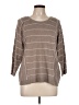 Chico's Brown 3/4 Sleeve T-Shirt Size Lg (2) - photo 1