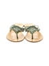 Diba Tropical Green Flip Flops Size 6 - photo 2